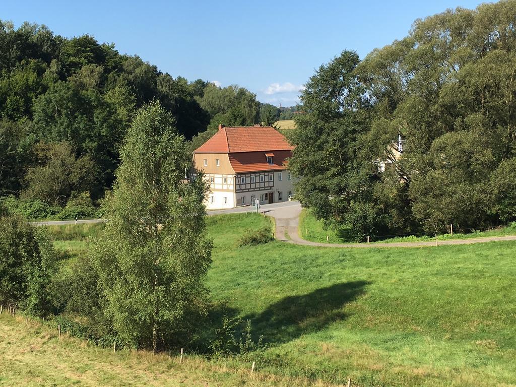 Ferienwohnung Richtermuehle Saupsdorf Kültér fotó
